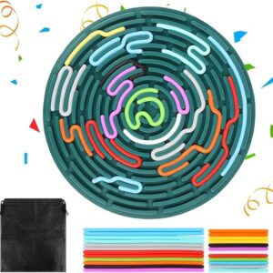 Sensorische Aktivitätstafel für Kinder, Sensorik Activity Board für Kinder ab 3 Jahren und Erwachsene Silikon-Zappelspielzeug zur Beruhigung, Angstzuständen, ADHD und Autismus